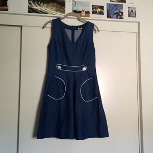 Casual Blue Dress